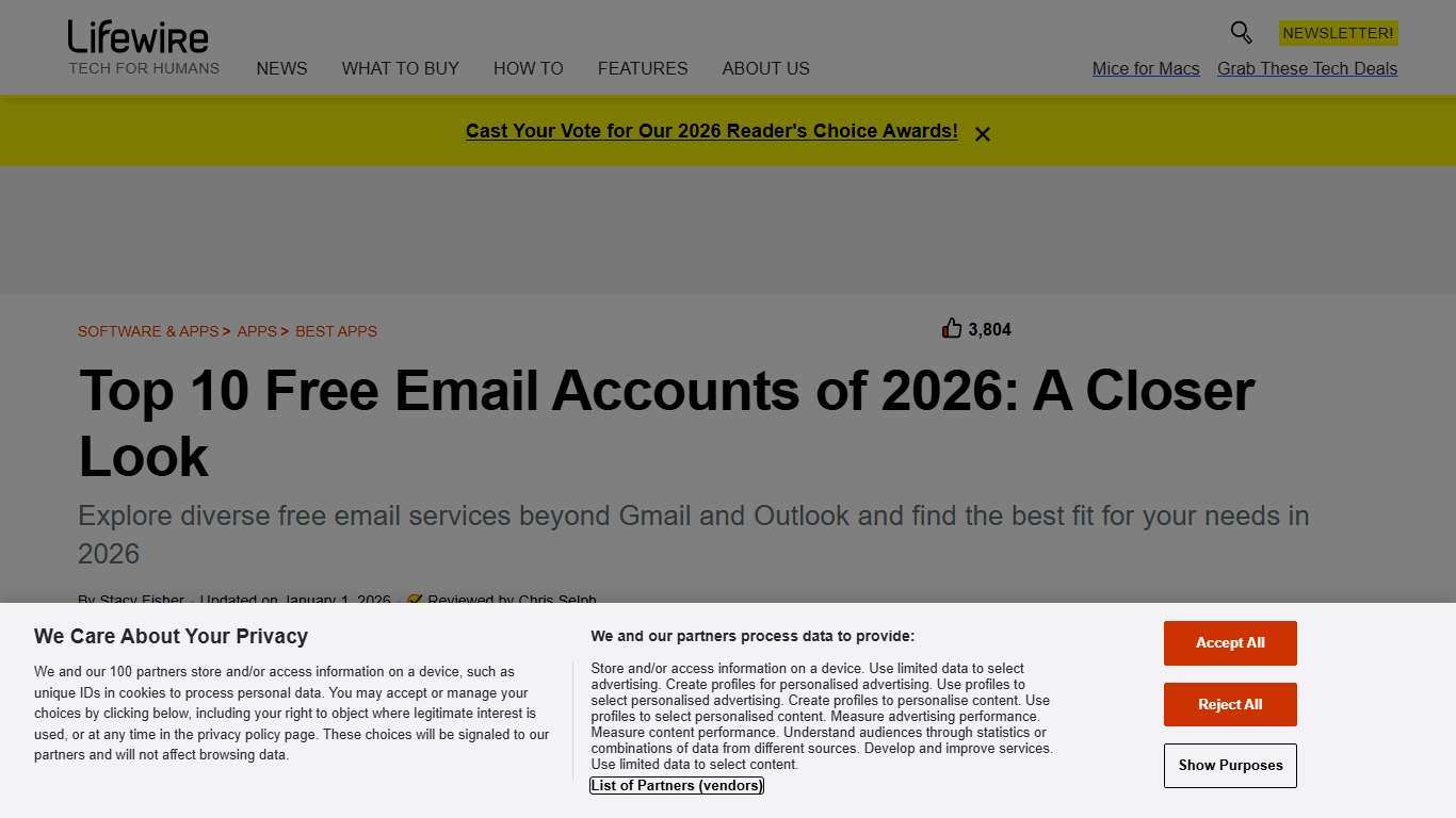 Best Free Email Accounts for 2026: Top 10 Picks